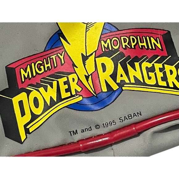 VTG 1995 SABAN Mighty Morphin Power Rangers Coin Purse Fanny Pack Belt Bag - Picture 3 of 5